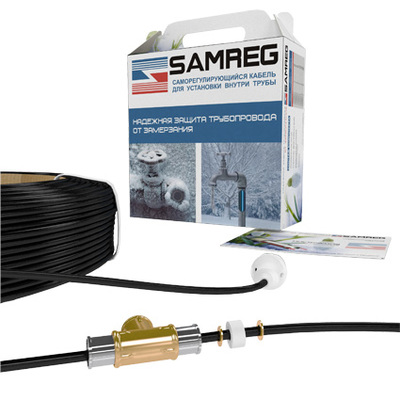 Комплект саморегулирующегося кабеля Samreg 17HTM-2CT (8м) 17Вт