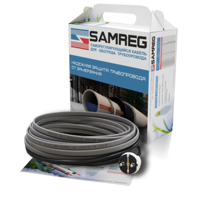 Комплект саморегулирующегося кабеля Samreg 30-2 (9м) 30Вт