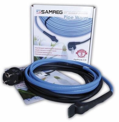 Комплект резистивного кабеля Samreg PipeWarm (4м)